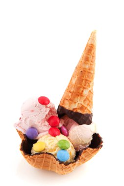 Ice cream for a child clipart