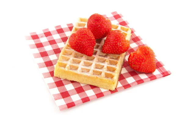Belgica waffle — Fotografia de Stock