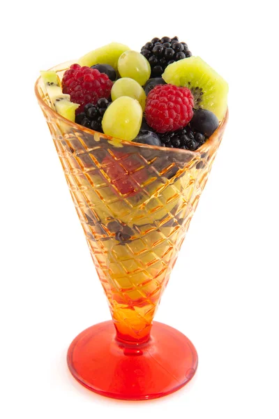 Čerstvé ovoce moučník — Stock fotografie