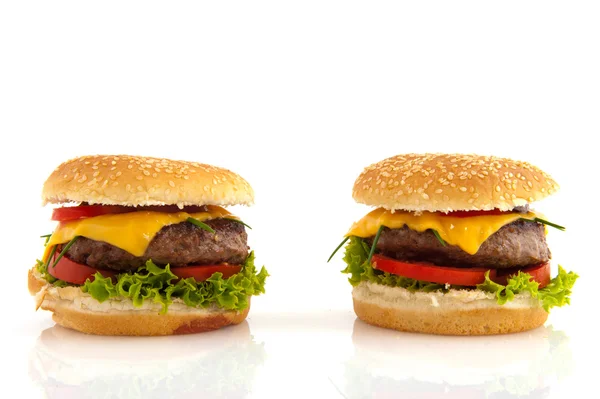 Гамбургеры — стоковое фото