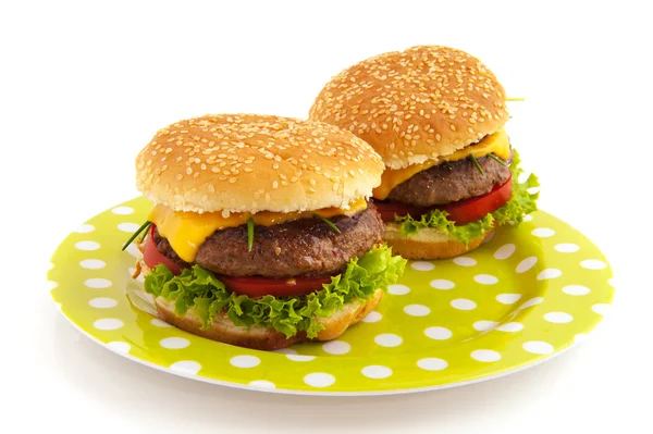 Hambúrgueres — Fotografia de Stock