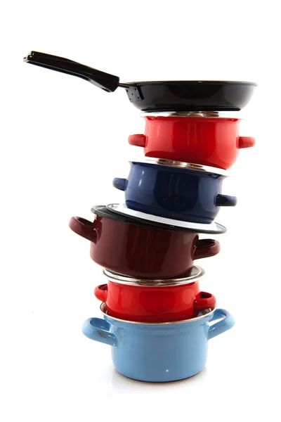Pots and pans — Stock Photo, Image