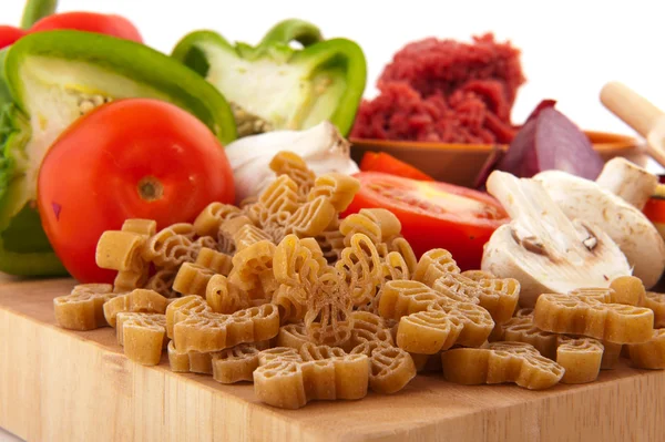 stock image Preparing christmas pasta with reindeers