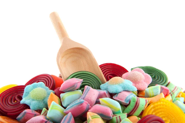 Colorful different candy — Stock Photo, Image