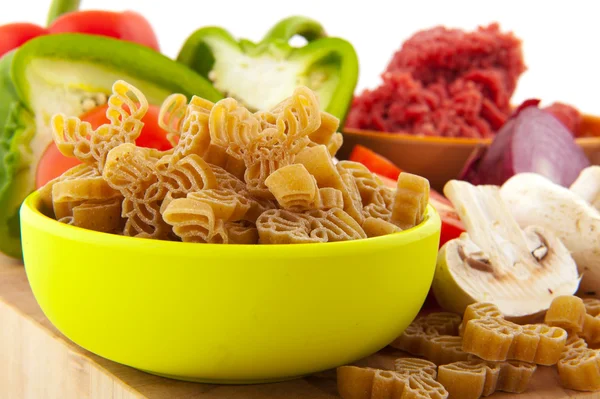 stock image Preparing christmas pasta with reindeers