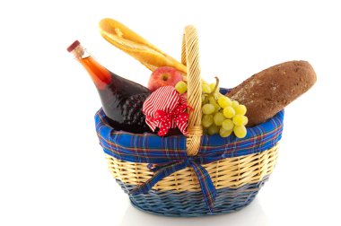 Picnic basket clipart