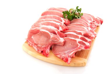 Porc chops clipart