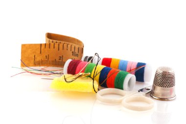 Sewing tools clipart