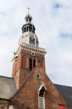 Tower in Dutch Alkmaar clipart