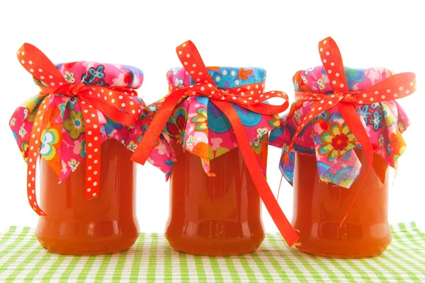 Apricot Fruit jam — Stock Photo, Image