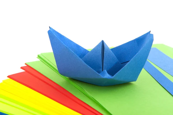 Paper boat — Stock Photo, Image