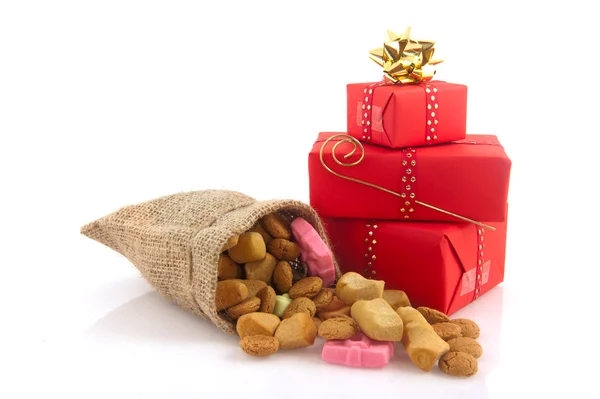 Sinterklaas-Geschenke — Stockfoto