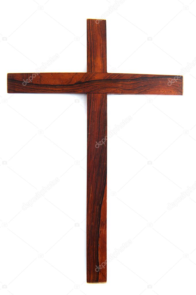 Simple wooden cross