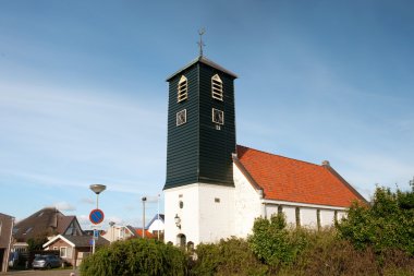 Typical Dutch church clipart