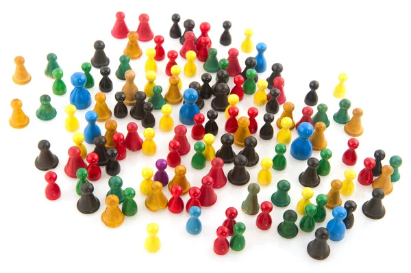 Abstract crowd — Stock Photo, Image