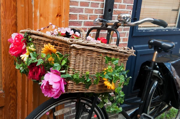 Transporte holandés bicicleta — Foto de Stock
