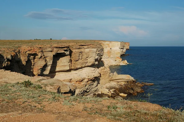 stock image Steep coast