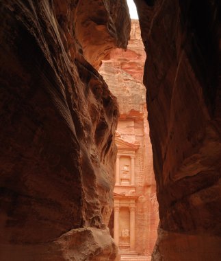 canyon dan Petra Tapınağı