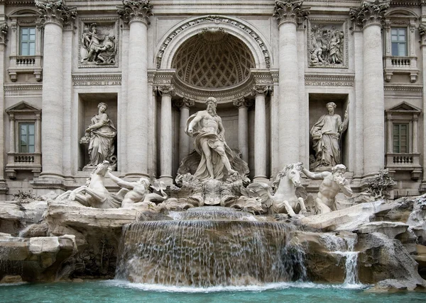 The Trevi Fountain - Rome — Stock Photo, Image