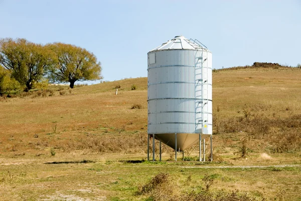 Tahıl silosu — Stok fotoğraf