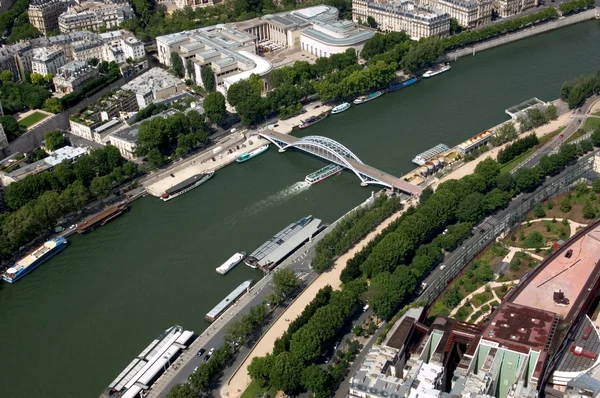 Río Sena, París — Foto de Stock