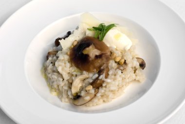 Mushroom Risotto clipart