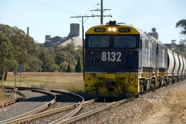 Goods Train clipart