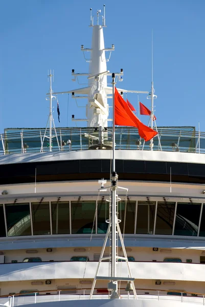 Luxury Cruise Ship Bridge — Stockfoto