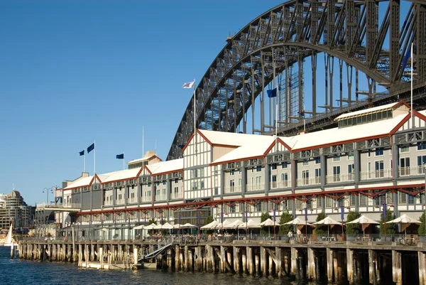 Luksusowy Hotel idealna Sydney Harbour Bridge — Zdjęcie stockowe