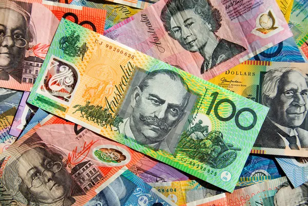 Австралийская валюта — стоковое фото