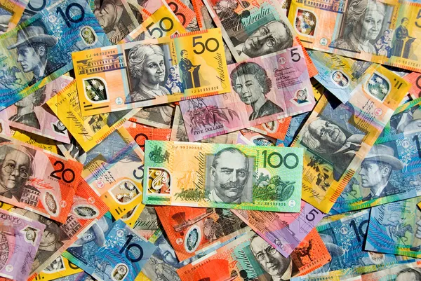 Австралийская валюта — стоковое фото