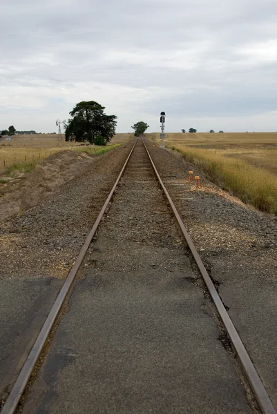 Země železnice — Stock fotografie