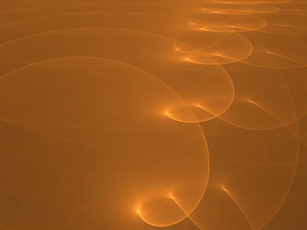 Turuncu eğri fractal — Stok fotoğraf