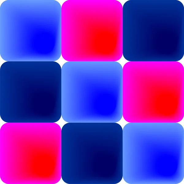 青とピンクのタイルのパターン — ストックベクタ