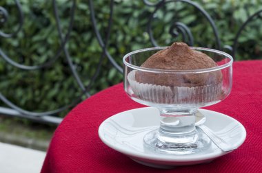 buzlu çikolata mousse