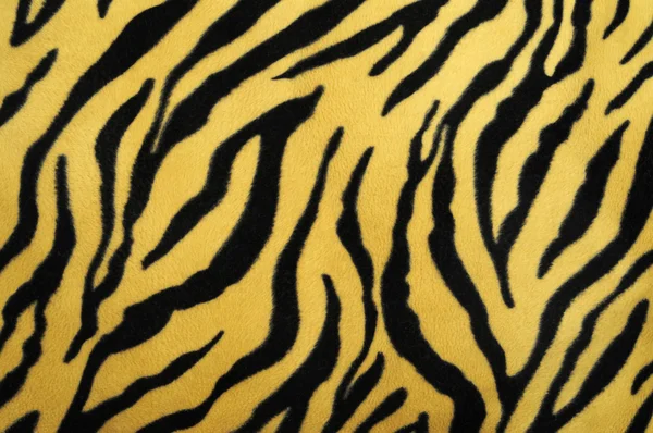 Pele de tigre falsa — Fotografia de Stock