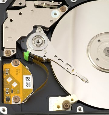 The hard disk clipart