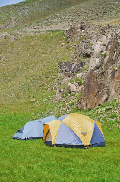 Палатка — стокове фото