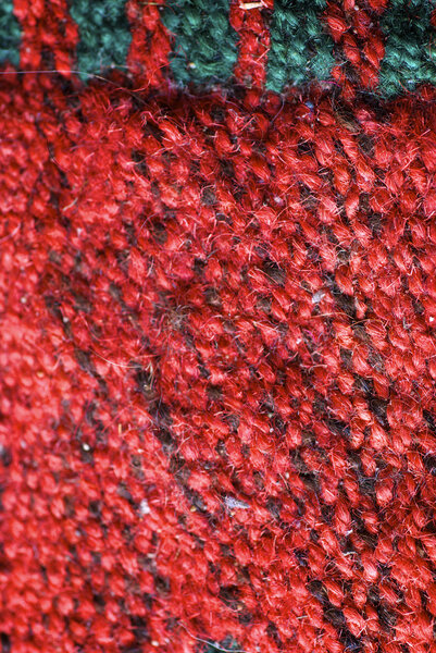 Texture of textile by the closeup
