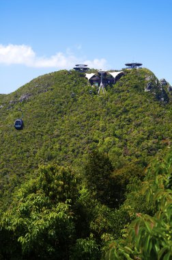 Teleferik istasyonuna