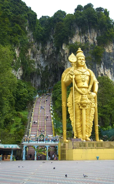 バトゥ洞窟寺院、クアラルンプール、マレーシア — ストック写真