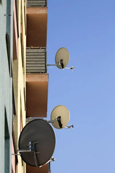Satellite antennas — Stock Photo, Image