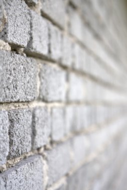 Wall of gray bricks clipart