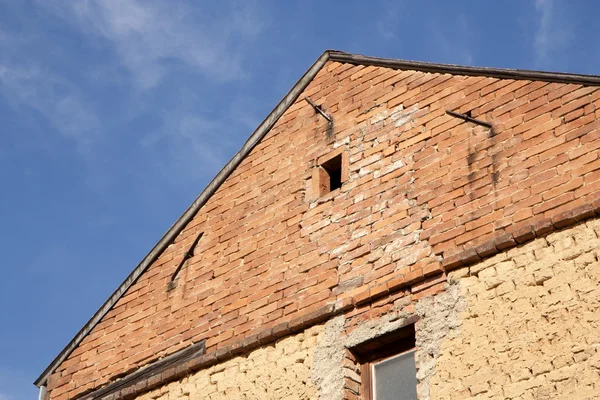 stock image Old house gable