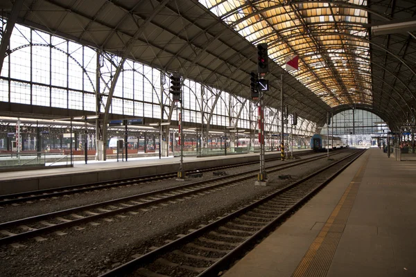 Estación principal de Praga — Foto de Stock