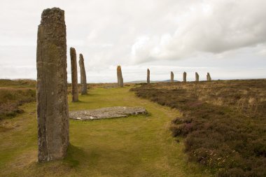 Standing stones clipart