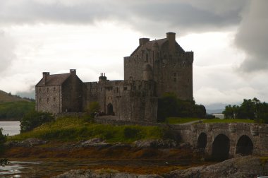 karanlık eilean donan Kalesi - hdr görüntüsü