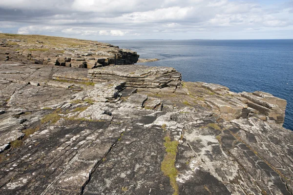 stock image Rocks and cliffs at Orkney islands