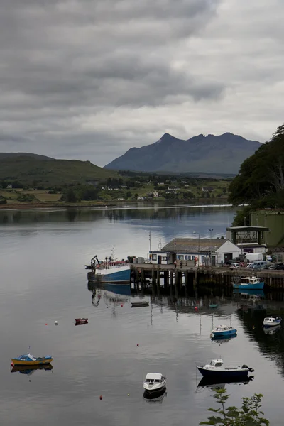 stock image Portree port