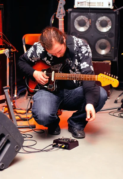 기타 연주자 — 스톡 사진